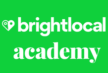 BrightLocal Academy sertifikası